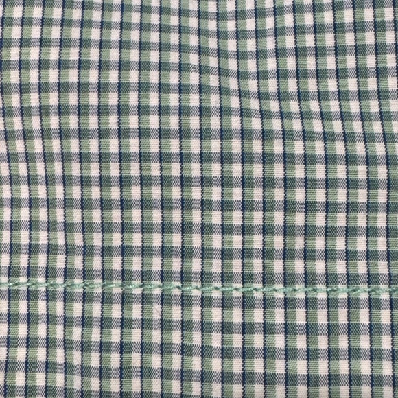 Izod NWT 32” green/blue check pattern. 10.5” length. - Picture 4 of 6